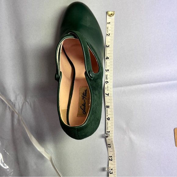 Lulu Hun Shoes Lulu Hun Elodie Hells 94s Style Pinup Emerald Green